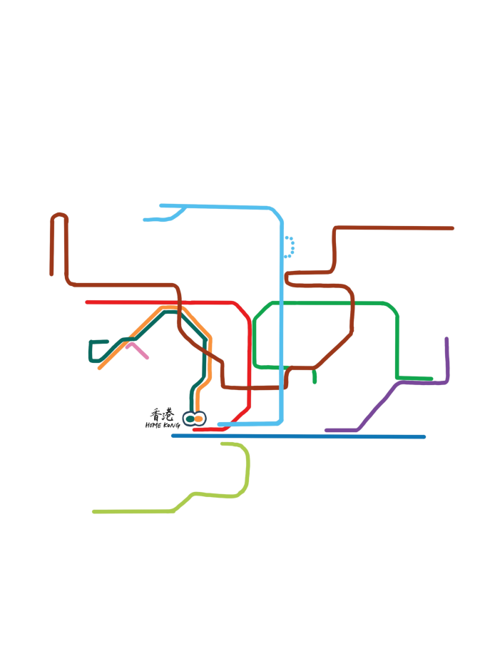 插畫家圖案 11 (Large) - By Wordsforhkers