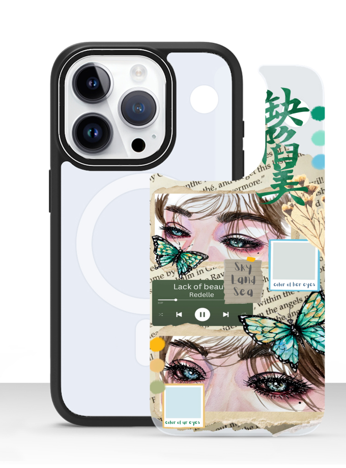 【碧眸】Emerald Swappy Case  – By  Lack of Beauty 缺陷美